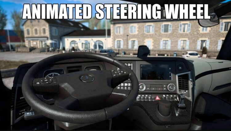 Animated Steering Wheel, Pedals + Custom Dashboard v1.61