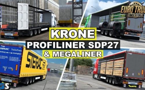 Krone Profiliner SDP27 & Megaliner v1.61