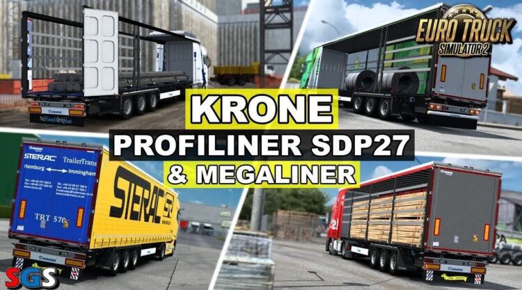 Krone Profiliner SDP27 & Megaliner v1.61