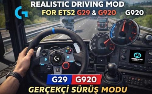 Realistic Driving Mod G29 & G920 v1.61