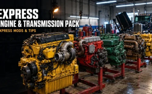 EXPRESS ENGINE PACK – CUMMINS N14, CAT C15 6NZ, MACK E9 V8, DETROIT 8V92 V1.2 1.61