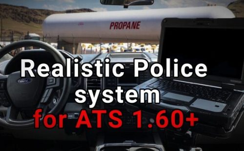 Realistic Police system for ATS 1.61, 1.60+