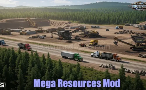 Mega Resources Mod v3.0.1.161 (1.61.x) for ATS